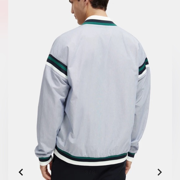 NWT - Scotch & Soda Men’s Tennis Jacket - Size L , XL - Picture 3 of 13